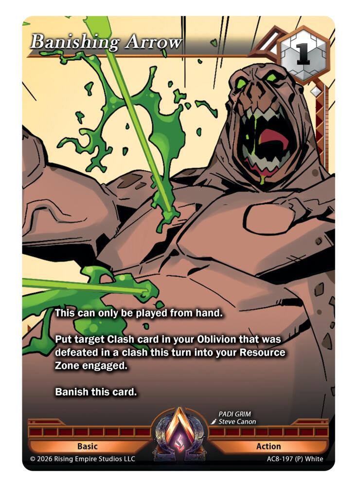 Banishing Arrow, Nexus of Power AC8-197 (P)