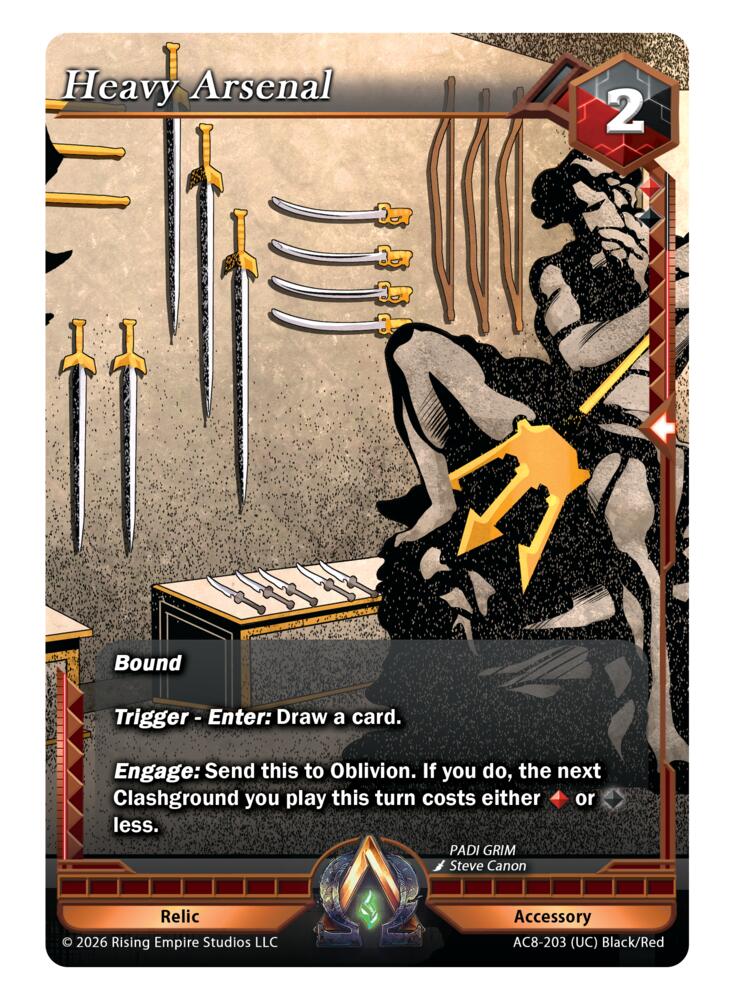 Heavy Arsenal, Nexus of Power AC8-203 (UC)