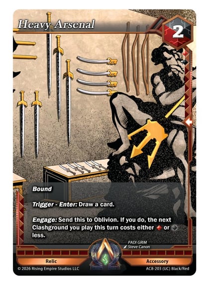 Heavy Arsenal, Nexus of Power AC8-203 (UC)