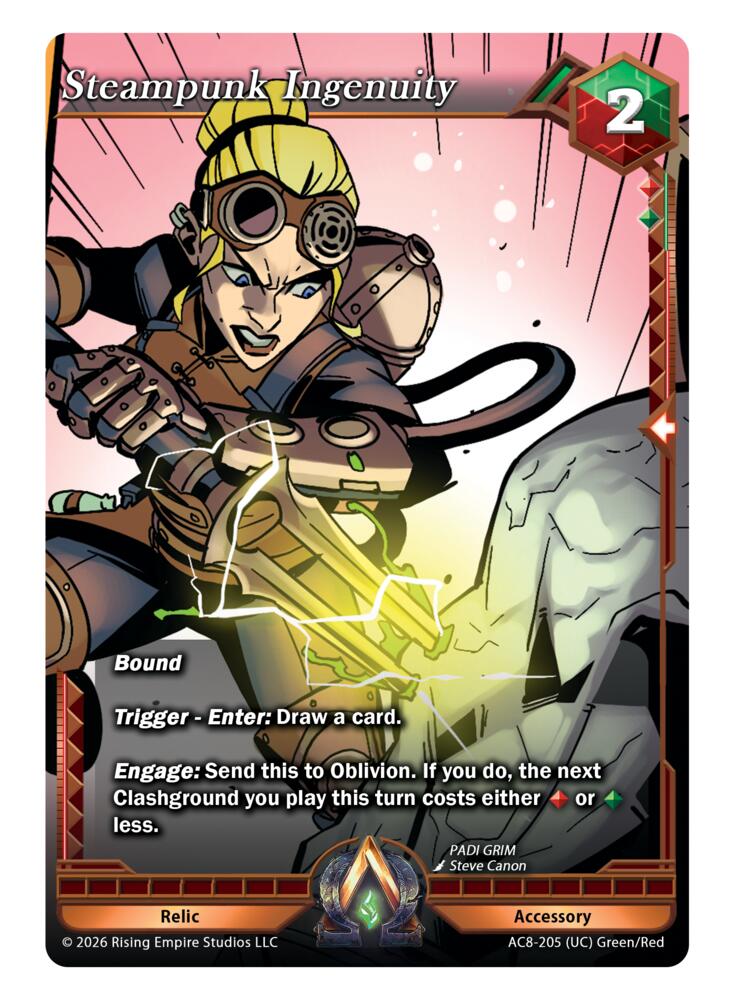 Steampunk Ingenuity, Nexus of Power AC8-205 (UC)
