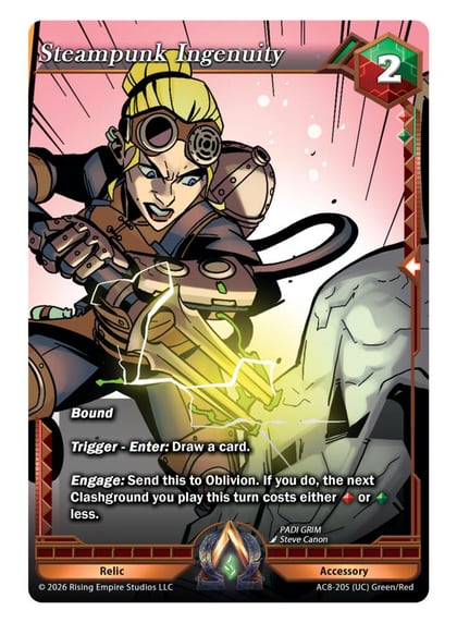 Steampunk Ingenuity, Nexus of Power AC8-205 (UC)