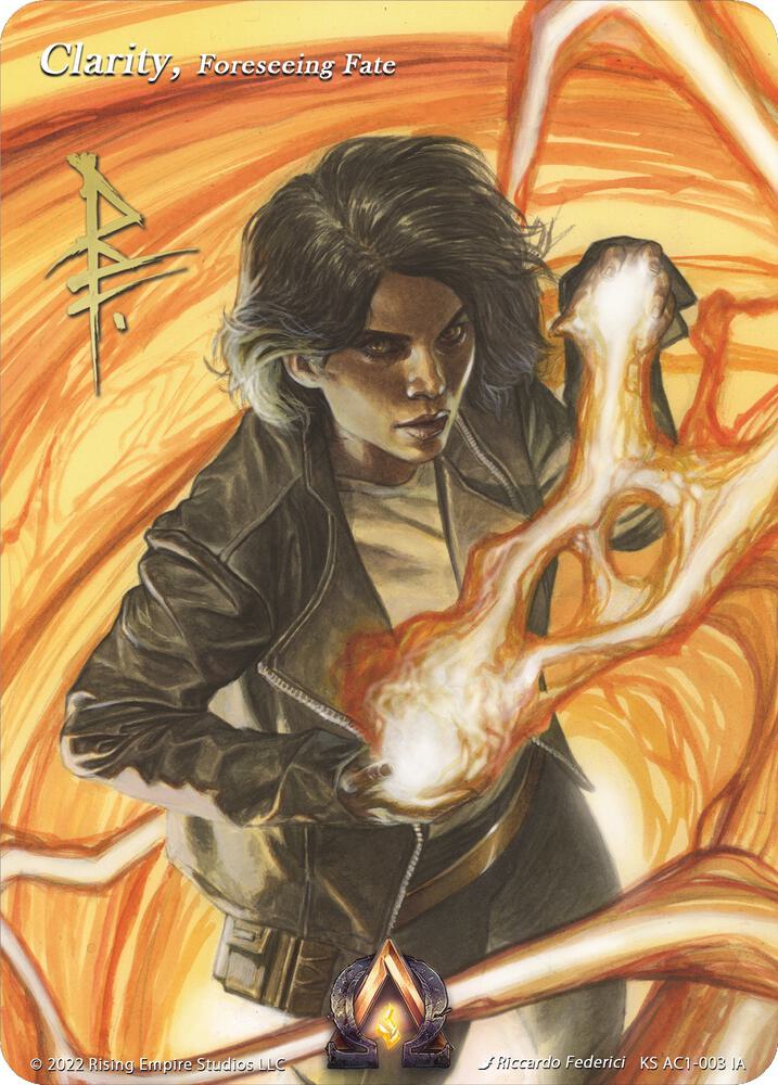 Clarity, Foreseeing Fate (Iconic Art), The Awakening (Kickstarter) KS AC1-003 IA