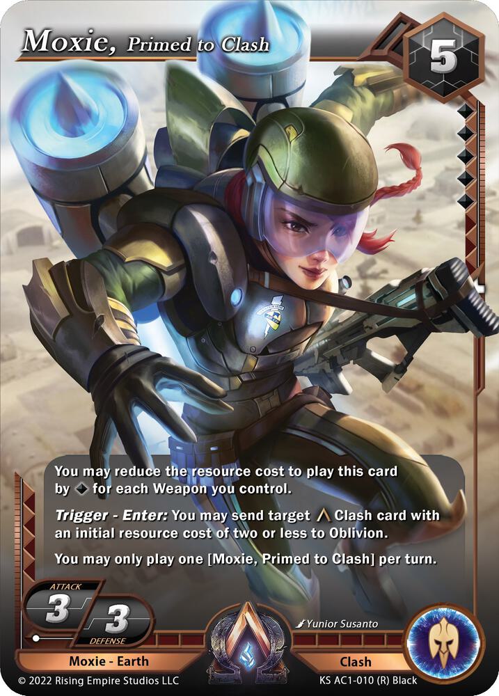 Moxie, Primed to Clash, The Awakening (Kickstarter) KS AC1-010