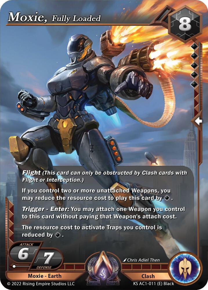 Moxie, Fully Loaded, The Awakening (Kickstarter) KS AC1-011