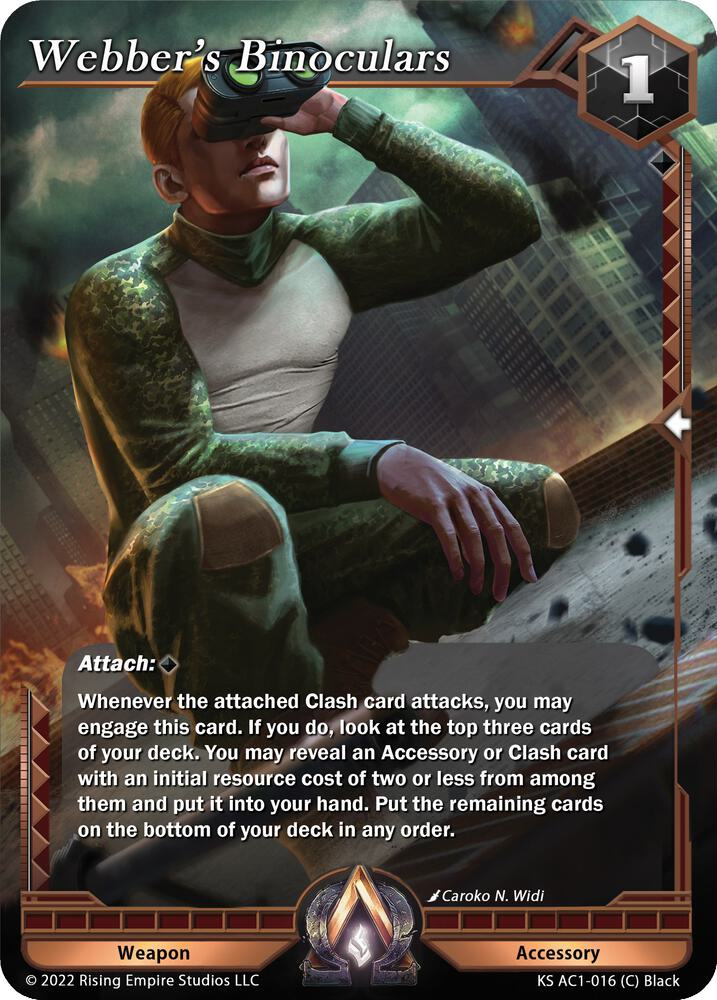 Webber's Binoculars, The Awakening (Kickstarter) KS AC1-016