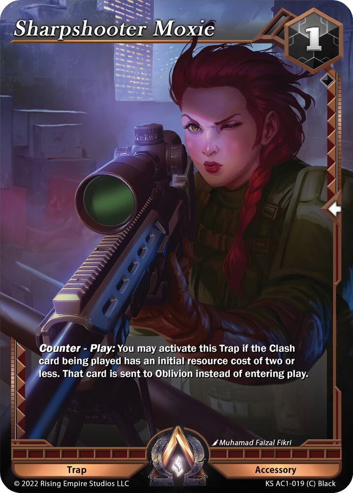 Sharpshooter Moxie, The Awakening (Kickstarter) KS AC1-019