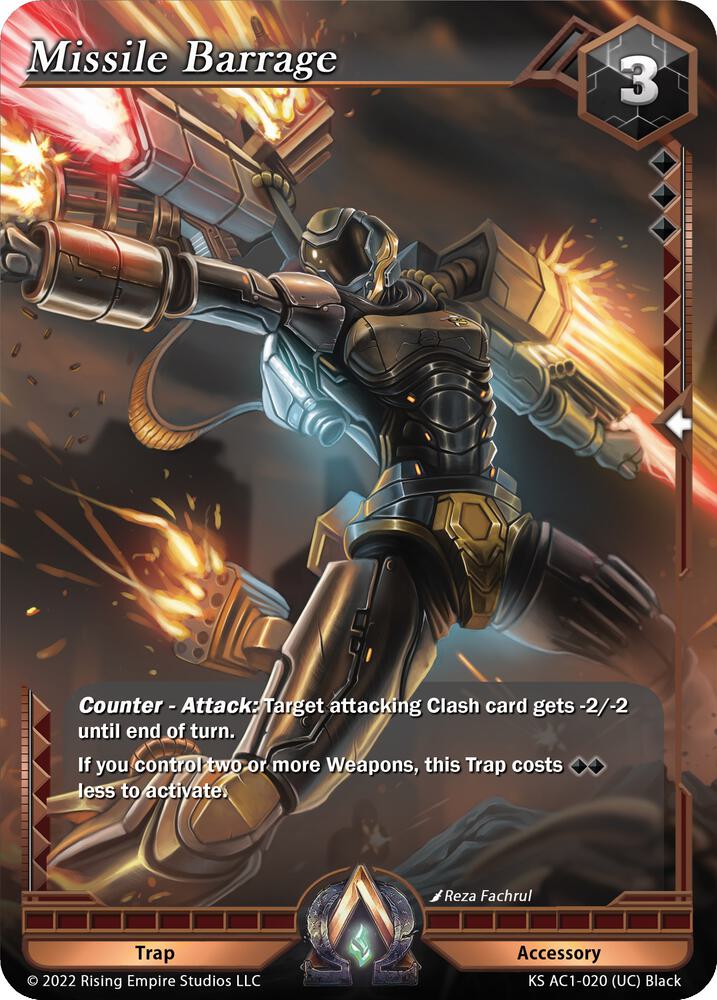Missile Barrage, The Awakening (Kickstarter) KS AC1-020