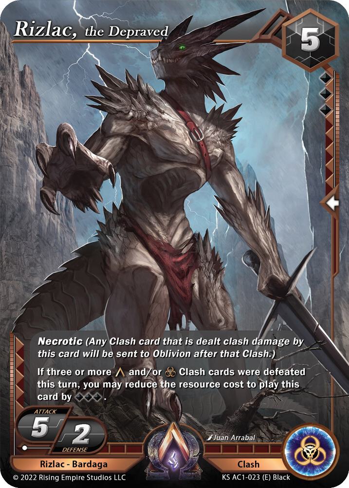 Rizlac, the Depraved, The Awakening (Kickstarter) KS AC1-023