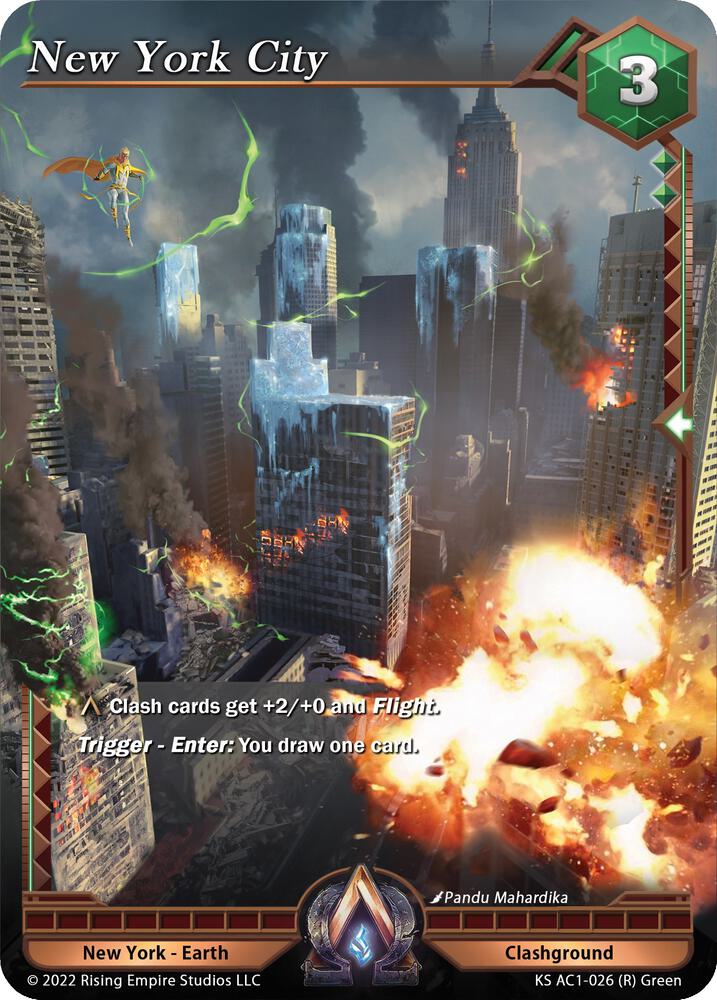 New York City, The Awakening (Kickstarter) KS AC1-026