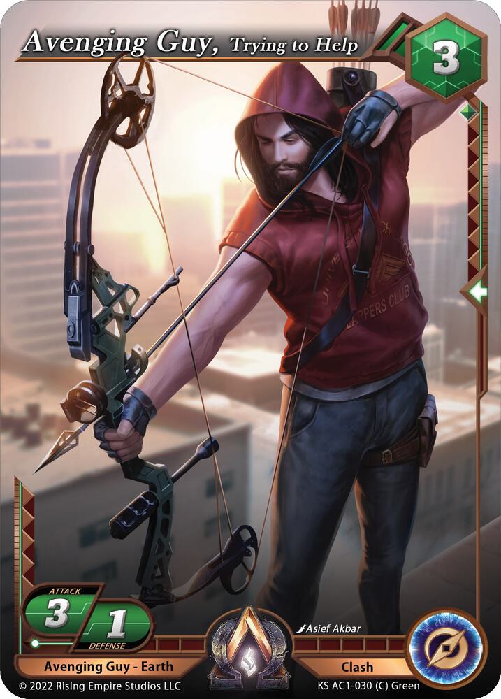 Avenging Guy, Trying to Help, The Awakening (Kickstarter) KS AC1-030
