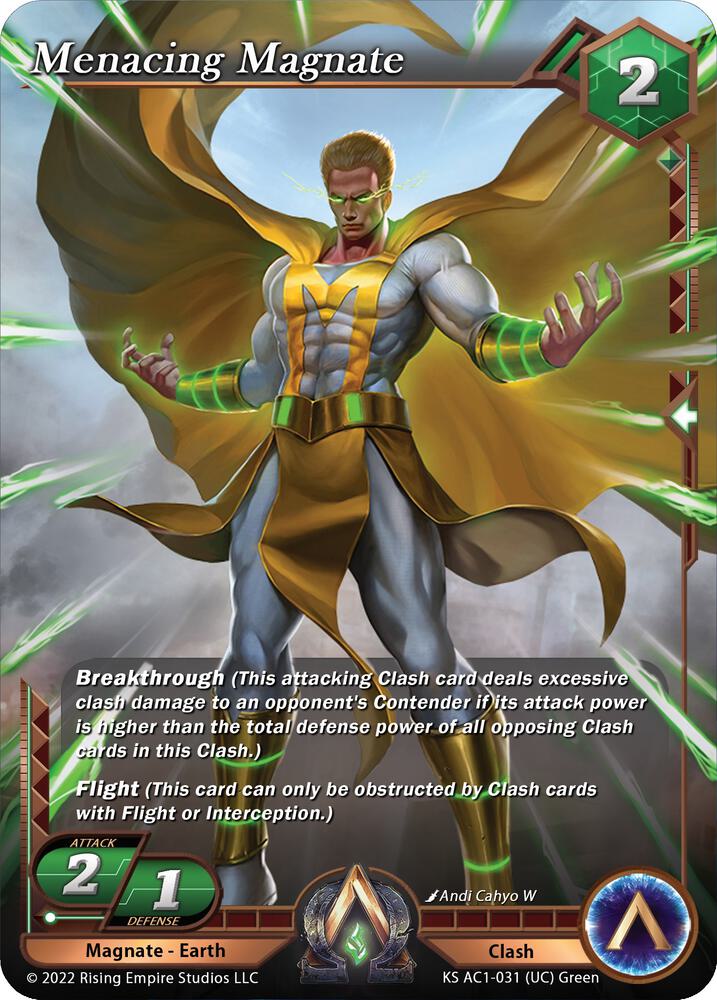 Menacing Magnate, The Awakening (Kickstarter) KS AC1-031