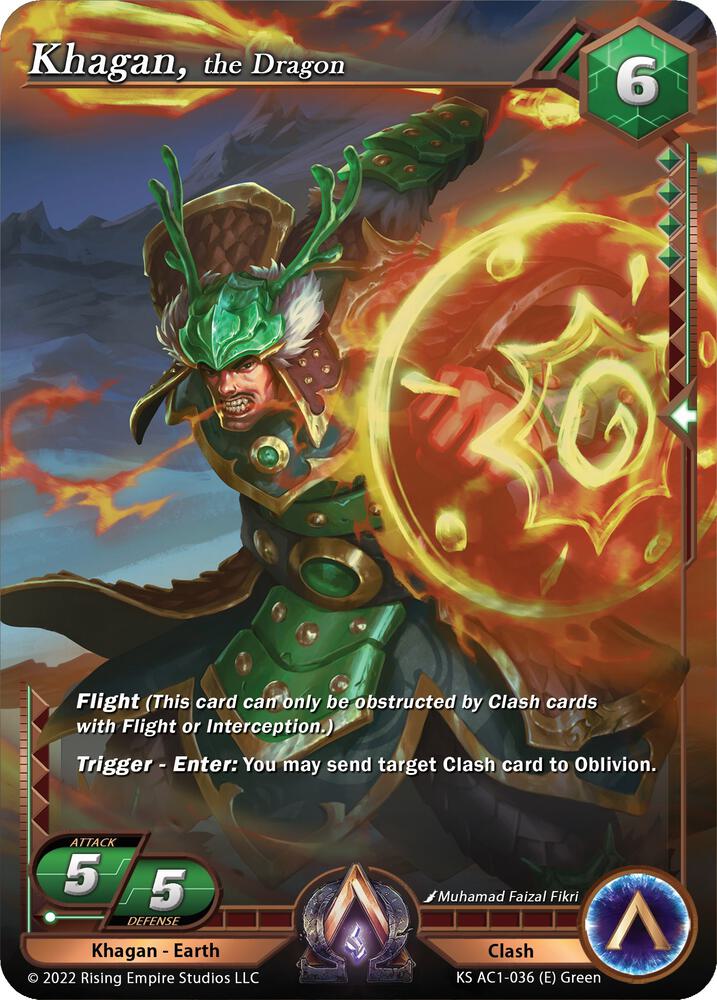 Khagan, the Dragon, The Awakening (Kickstarter) KS AC1-036
