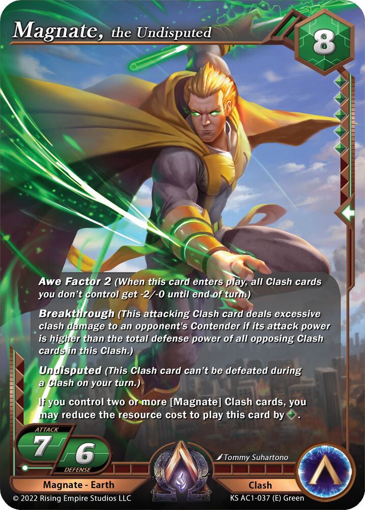 Magnate, the Undisputed, The Awakening (Kickstarter) KS AC1-037