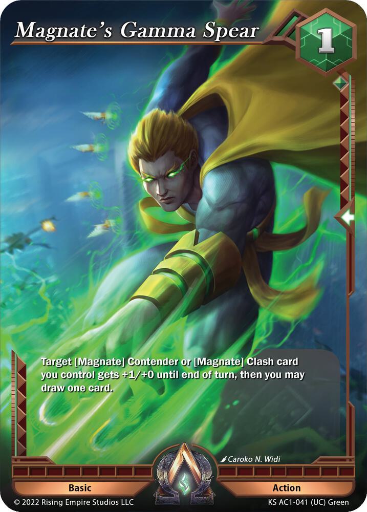 Magnate's Gamma Spear, The Awakening (Kickstarter) KS AC1-041