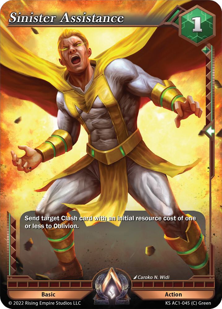 Sinister Assistance, The Awakening (Kickstarter) KS AC1-045