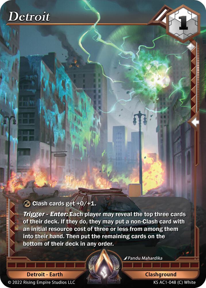 Detroit, The Awakening (Kickstarter) KS AC1-048
