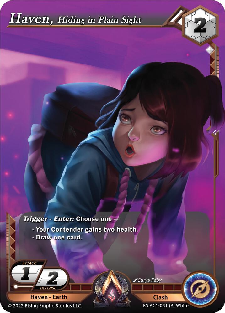 Haven, Hiding in Plain Sight (Stretch Goal Promo), The Awakening (Kickstarter) KS AC1-051