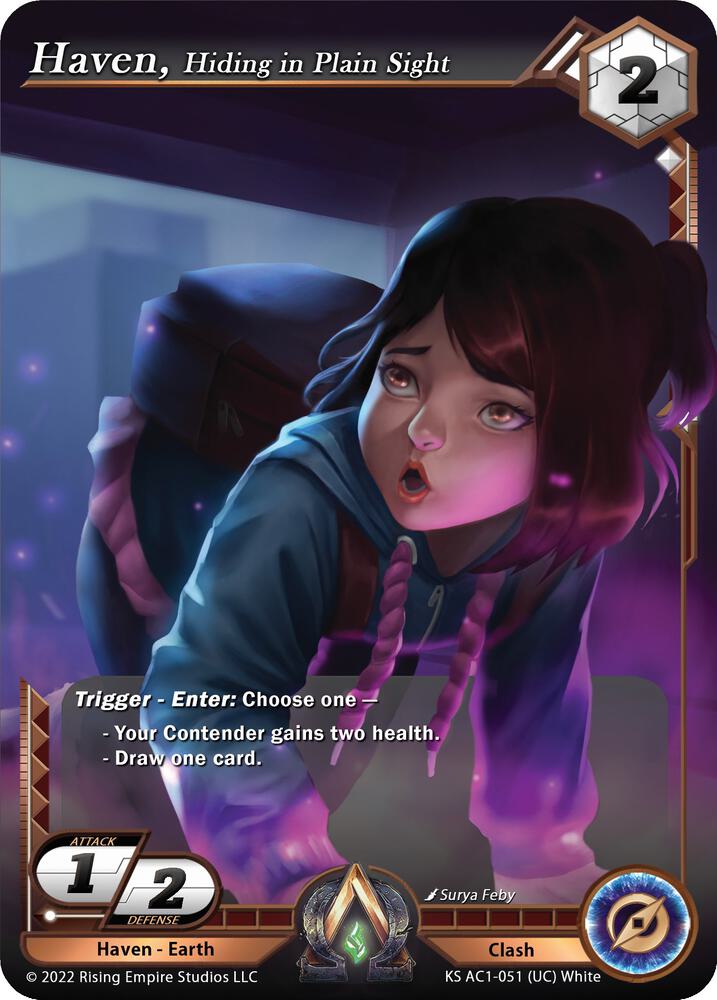 Haven, Hiding in Plain Sight, The Awakening (Kickstarter) KS AC1-051