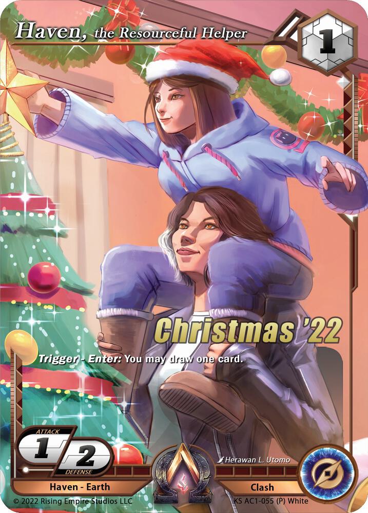Haven, the Resourceful Helper (Christmas Promo), The Awakening (Kickstarter) KS AC1-055