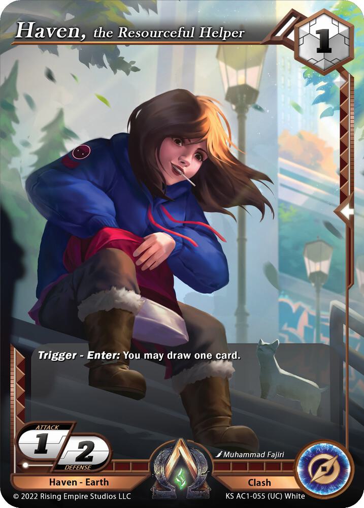 Haven, the Resourceful Helper, The Awakening (Kickstarter) KS AC1-055