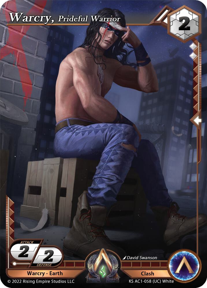 Warcry, Prideful Warrior, The Awakening (Kickstarter) KS AC1-058
