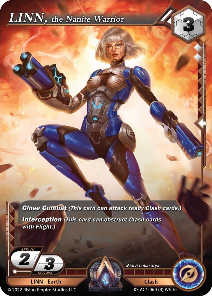 LINN, the Nanite Warrior, The Awakening (Kickstarter) KS AC1-060