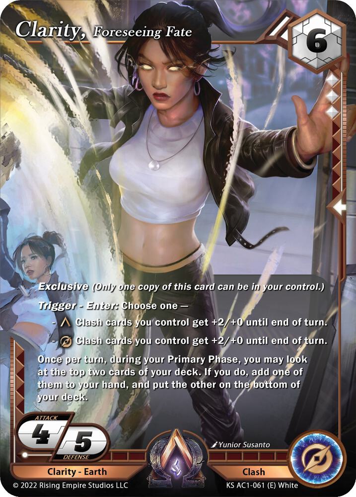 Clarity, Foreseeing Fate, The Awakening (Kickstarter) KS AC1-061