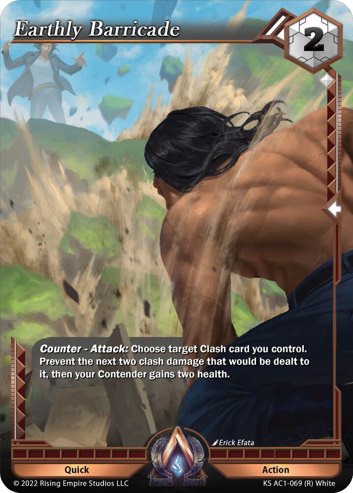 Earthly Barricade, The Awakening (Kickstarter) KS AC1-069