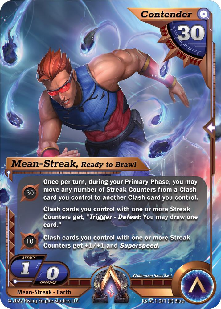 Mean-Streak, Ready to Brawl (Stretch Goal Promo), The Awakening (Kickstarter) KS AC1-071