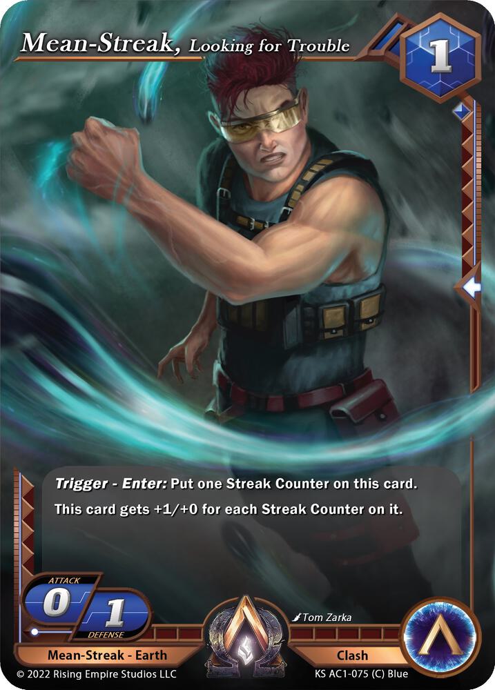 Mean-Streak, Looking for Trouble, The Awakening (Kickstarter) KS AC1-075