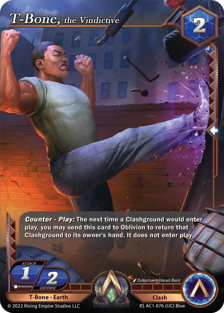 T-Bone, the Vindictive, The Awakening (Kickstarter) KS AC1-076