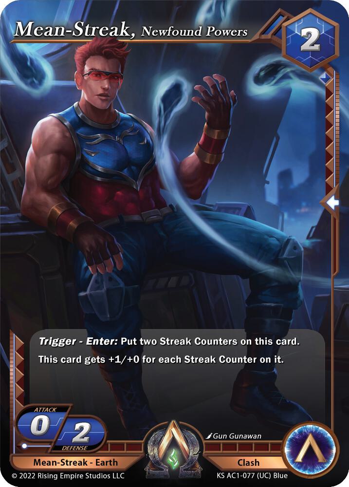 Mean-Streak, Newfound Powers, The Awakening (Kickstarter) KS AC1-077