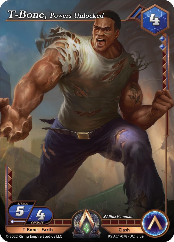 T-Bone, Powers Unlocked, The Awakening (Kickstarter) KS AC1-078