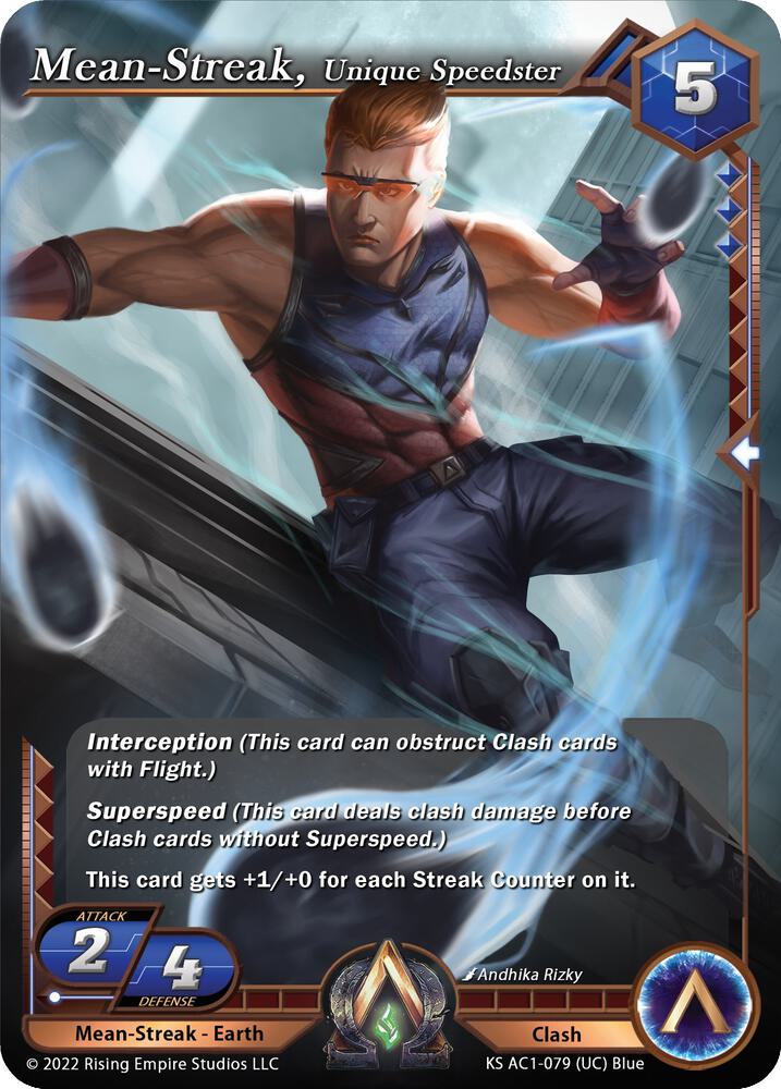 Mean-Streak, Unique Speedster, The Awakening (Kickstarter) KS AC1-079