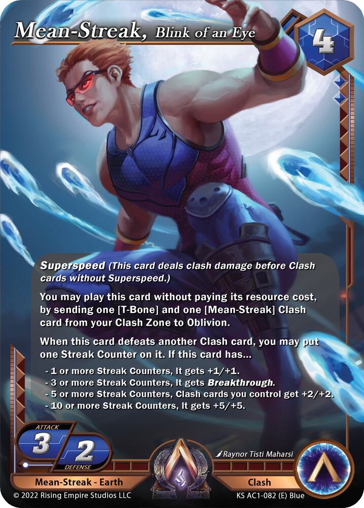 Mean-Streak, Blink of an Eye, The Awakening (Kickstarter) KS AC1-082