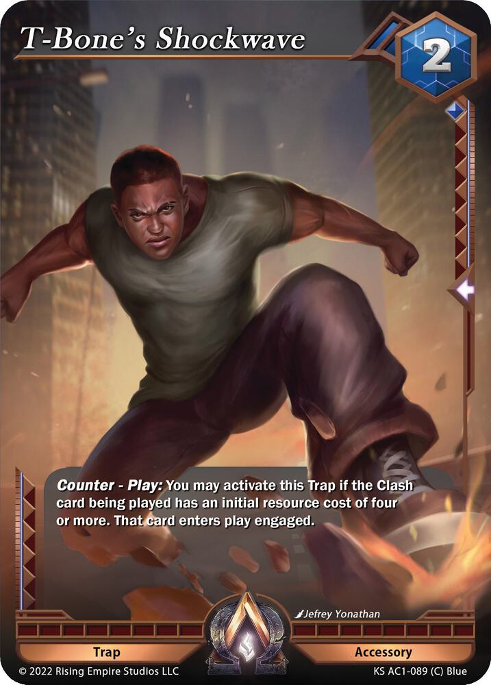 T-Bone's Shockwave, The Awakening (Kickstarter) KS AC1-089
