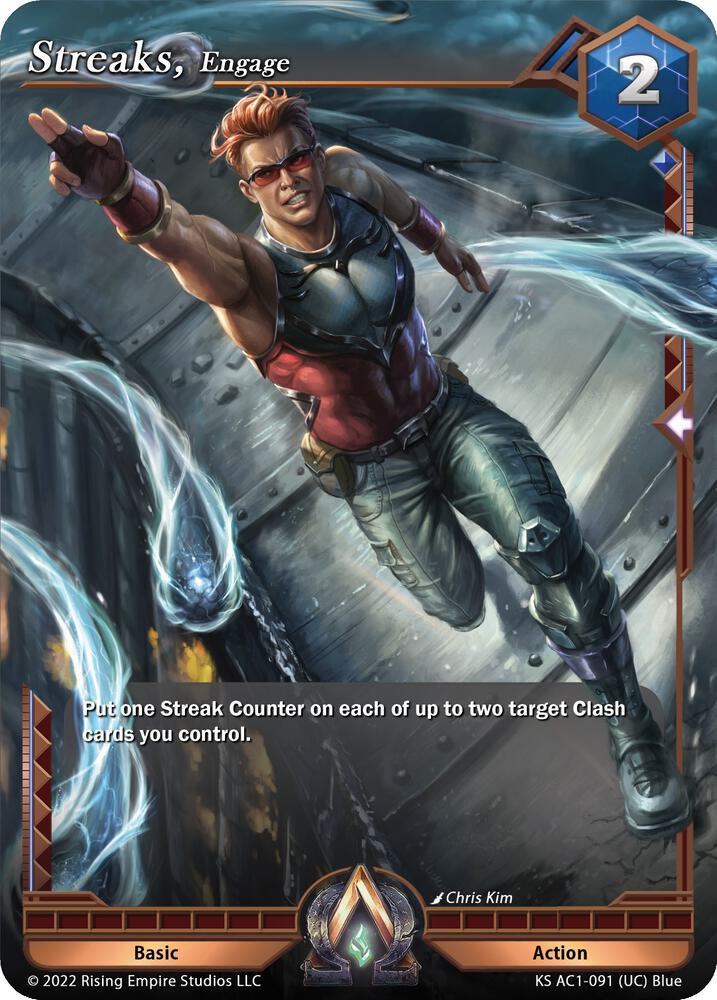 Streaks, Engage, The Awakening (Kickstarter) KS AC1-091