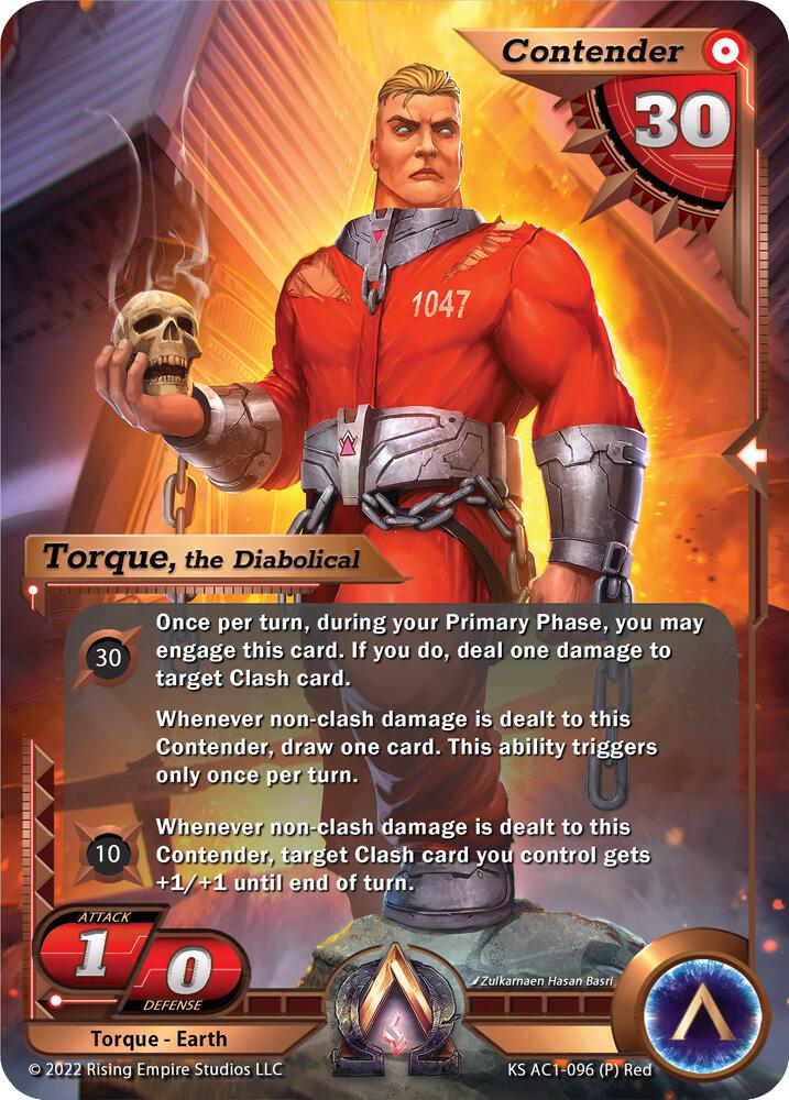 Torque, the Diabolical (Stretch Goal Promo), The Awakening (Kickstarter) KS AC1-096