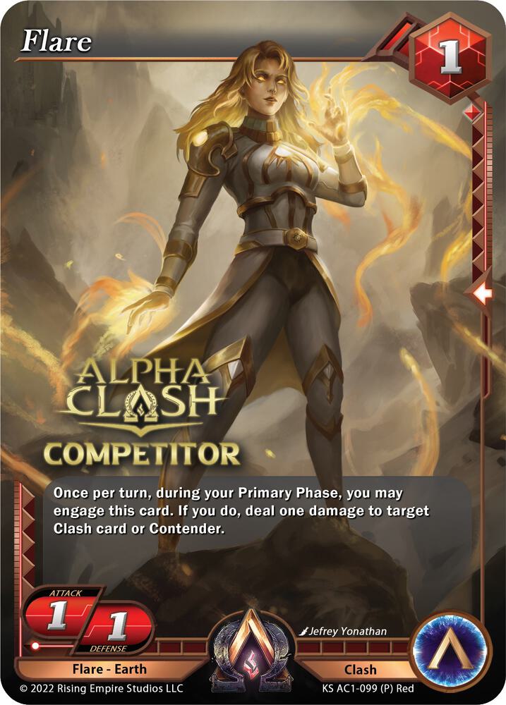 Flare (Competitor Promo), The Awakening (Kickstarter) KS AC1-099