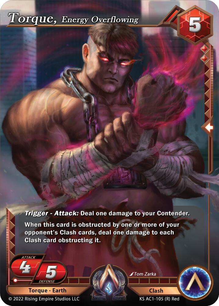 Torque, Energy Overflowing, The Awakening (Kickstarter) KS AC1-105