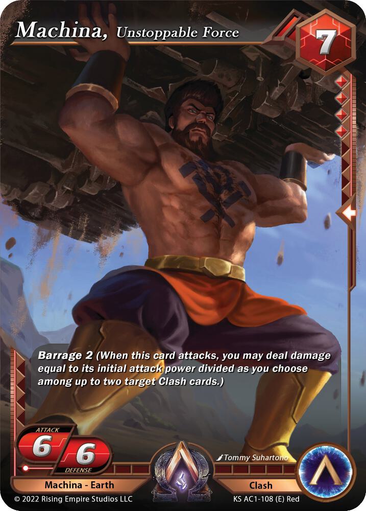 Machina, Unstoppable Force, The Awakening (Kickstarter) KS AC1-108
