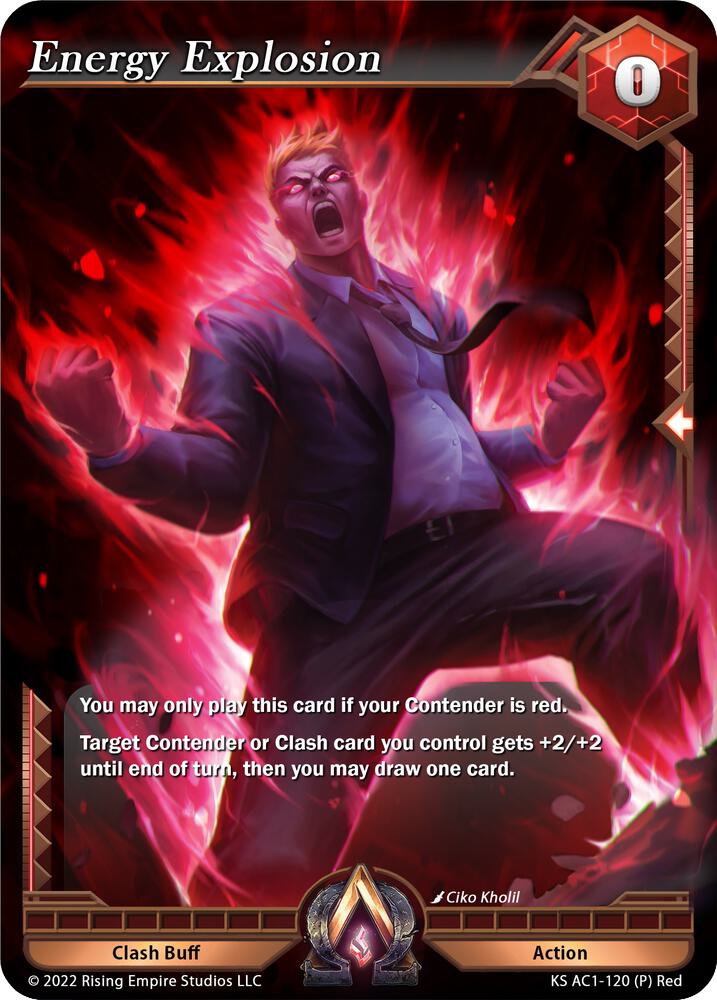 Energy Explosion (Stretch Goal Promo), The Awakening (Kickstarter) KS AC1-120