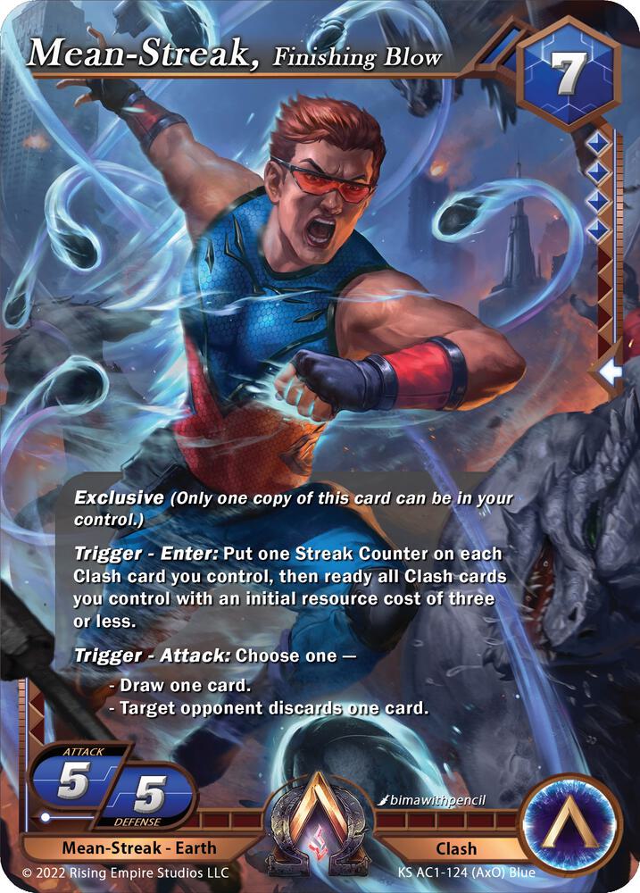 Mean-Streak, Finishing Blow, The Awakening (Kickstarter) KS AC1-124