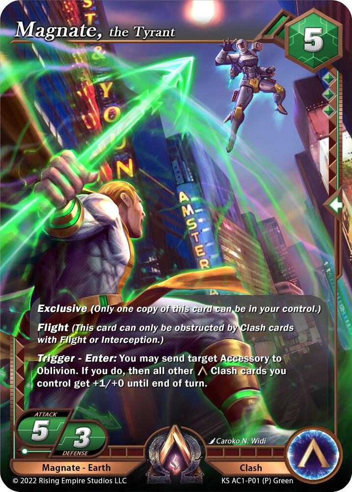 Magnate, the Tyrant, The Awakening (Kickstarter) KS AC1-P01