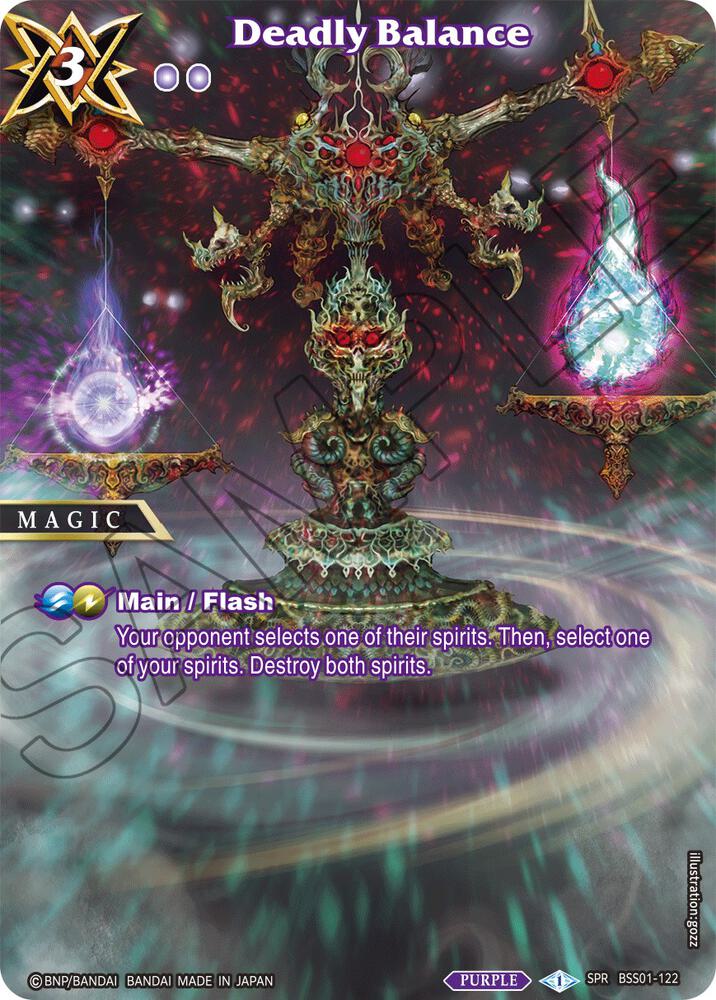 Deadly Balance (SPR), Dawn of History BSS01-122