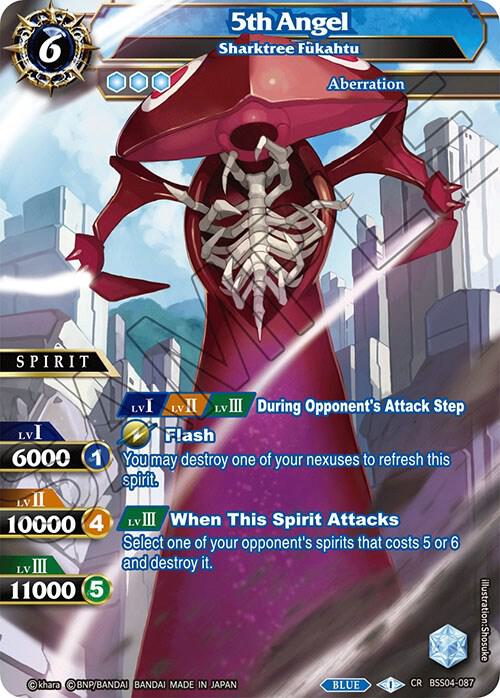 5th Angel - Sharktree Fukahtu, Savior of Chaos BSS04-087