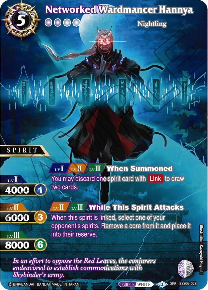 Networked Wardmancer Hannya (SPR), Generational Link BSS06-028