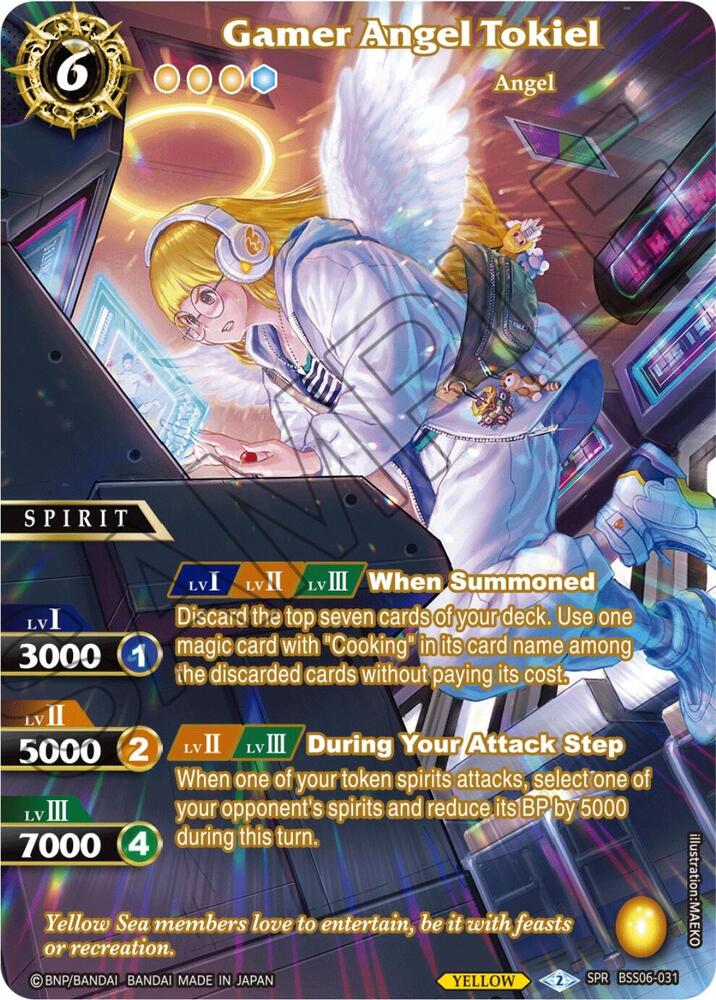 Gamer Angel Tokiel (SPR), Generational Link BSS06-031