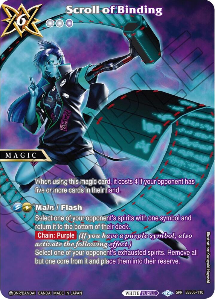 Scroll of Binding (SPR), Generational Link BSS06-110