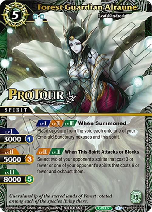 Forest Guardian Alraune (X Rare Special Pack Vol. 3), Battle Spirits Saga Promo Cards BSS03-065